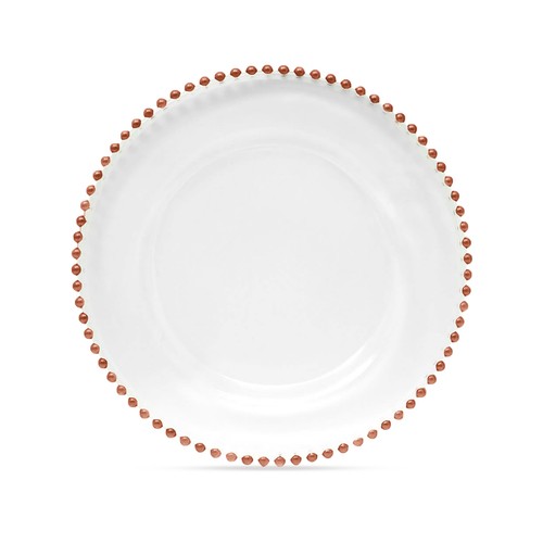 Elegant glass plate 33cm - plate,