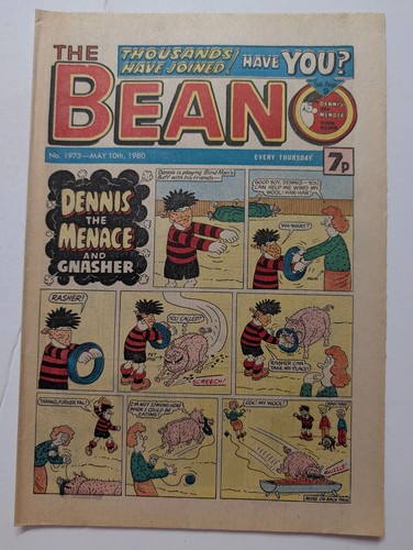 Beano comic 1973 - comic, may