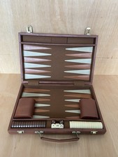Vintage Backgammon Set Faux