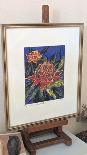 Original australian waratah - australian,