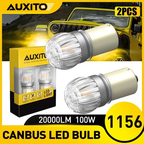 2pcs auxito 1156 - ba15s, led
