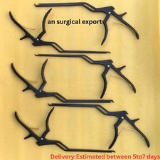 Kerrison Bayonet Bone Spine Rongeur, German Orthopedic Instruments Set of 6 PCs