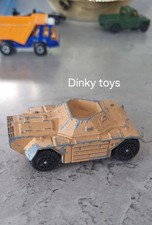dinky British Ferret armoured tank diecast model vintage 