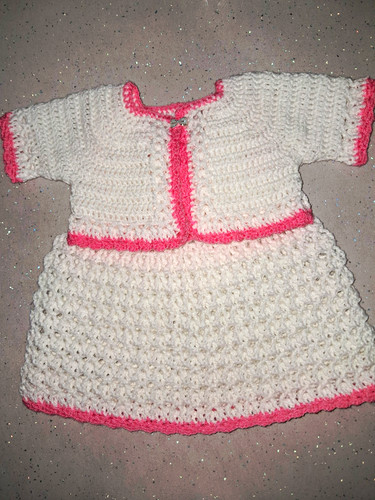 Handmade girls dress bolero - dress,