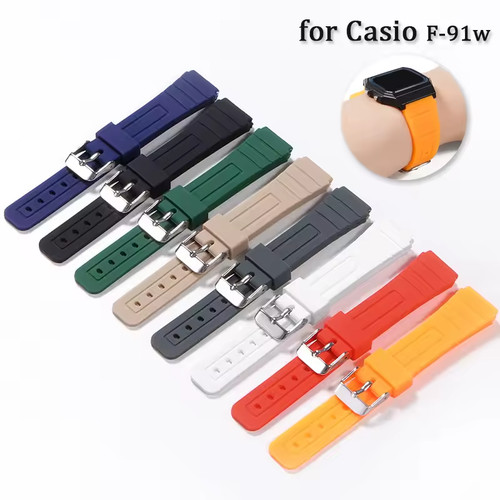 18mm soft silicone - 18mm, strap