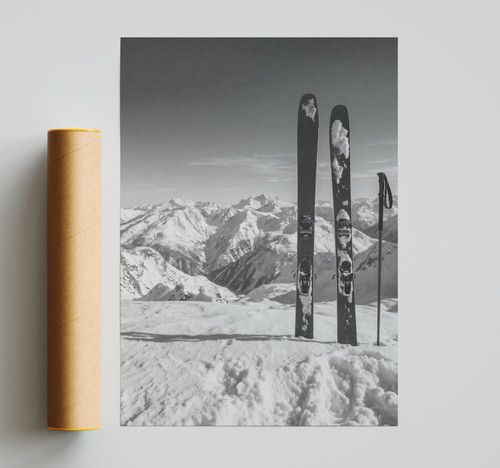 Ski poster - poster,,