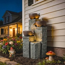 4-Tier Outdoor Fountain