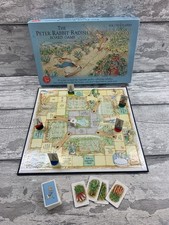 The Peter Rabbit Radish Board Game Beatrix Potter 2005 - Complete