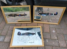 3 Mirrors Signed Raf 1940 RARE