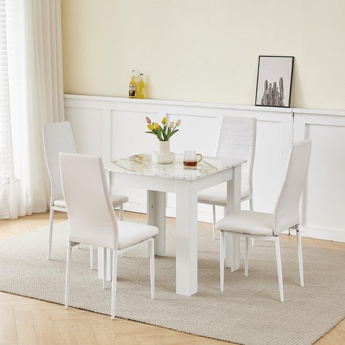 Wooden dining table - wooden, set