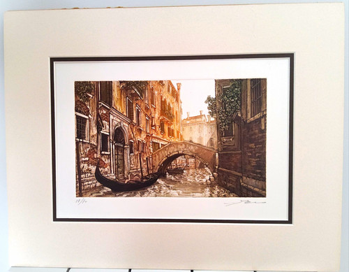 Venice italy gondola canal - italy,