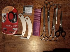 Set of Various Used Grooming Tools In Great Condition