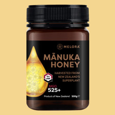 Melora HIGH GRADE  Manuka Honey 525 MGO 500g EXP 14/01/26 RRP £65.99