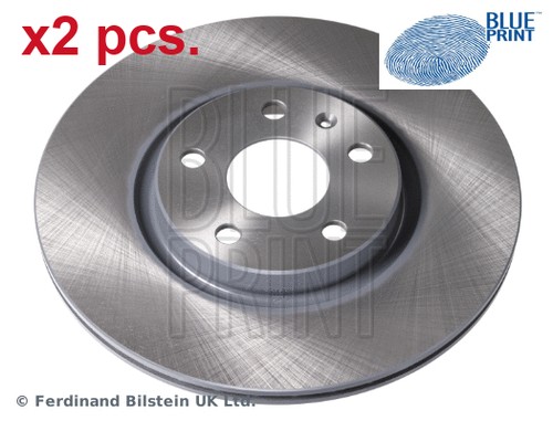 Pcs front brake disc - x2,