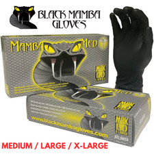 BLACK MAMBA MED BLACK NITRILE