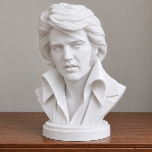 Elvis bust statue - elvis,