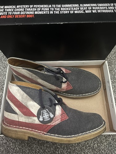 Clarks desert boots union jack - clarks,