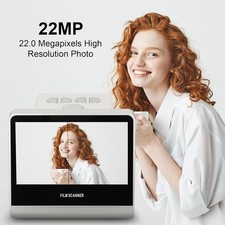 22MP Film Scanner LCD Converts 126KPK/135/110/Super 8 Films Negative 16GB Memory