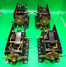 Four non-running Meccano 15 - 20 volt motors for spares/repair