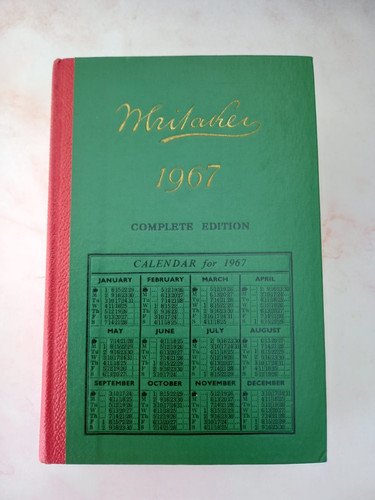 Whitaker almanack 1967 - almanack,