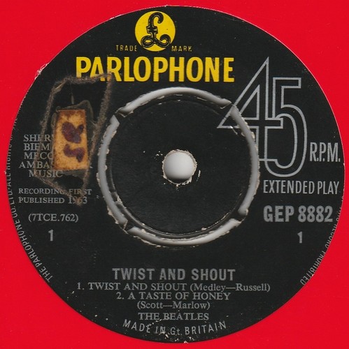 Beatles twist shout - 7", &