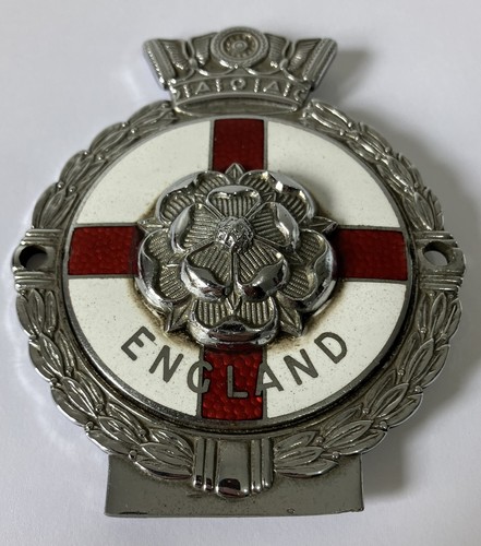 England classic car badge jr - badge,