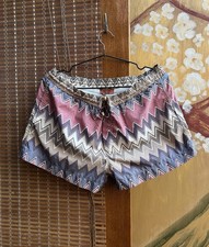 Missoni Mare Men’s Swim Short Zigzag Pattern Size M Made In Italy 