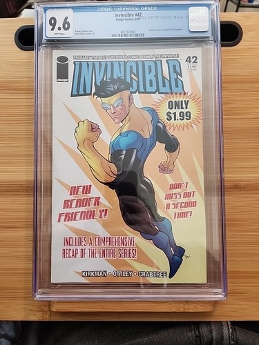 Invincible cgc 6 image - #42, 9.6