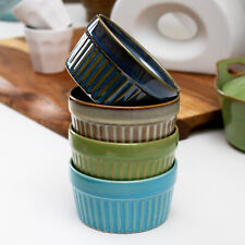 Reactive Glaze Ramekins Set Of