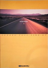 Subaru Legacy / Impreza / Traviq / Foester / Pleo / Sambar Brochure 2001 JDM