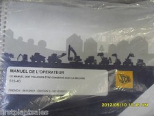 JCB FRENCH 515-40 OPERATORS