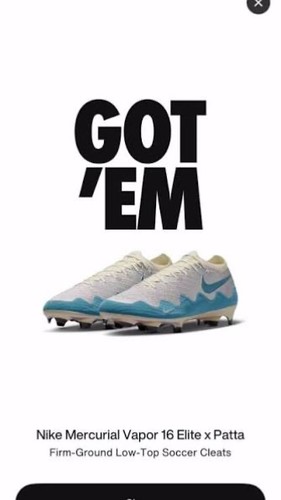 Size patta x - x, nike