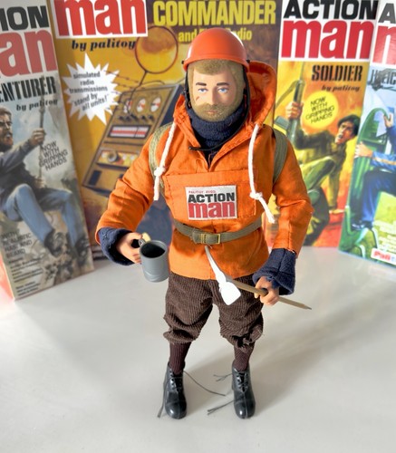 Vintage action man figure and - action,