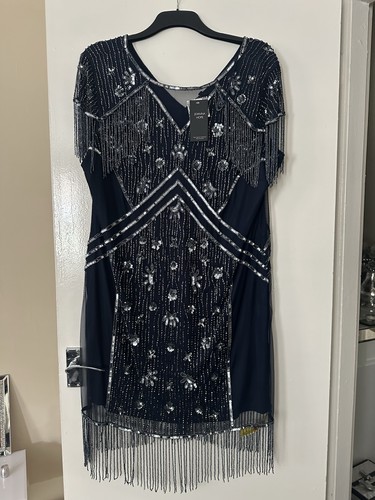 Embellished evening dress size - embellished,