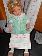 MY FRIEND KORKY  - Shirley Temple Doll  By Danbury Mint TODDLER DOLL COLLECTION