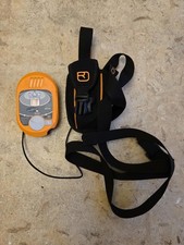 Ortovox D3 avalanche transceiver and pouch