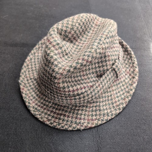 Olney tweed trilby hat - trilby, 57/7