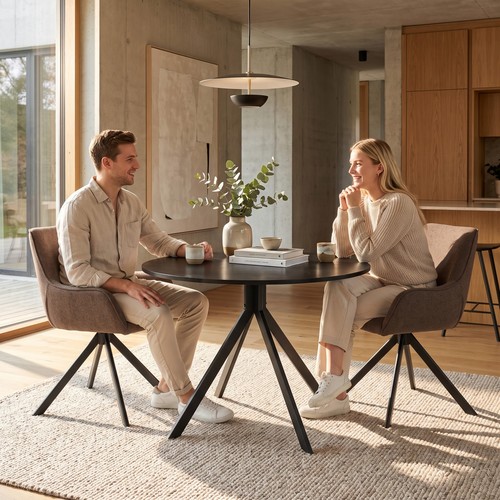 Goeurvant set round dining - round,