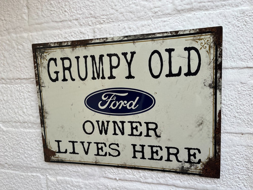 Grumpy old ford owner - owner, lives