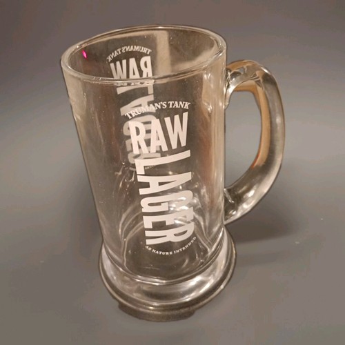 Trumans raw lager pint tankard - lager,