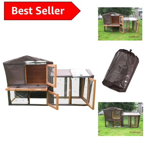 Weather resistant rabbit hutch - weather-resistant,