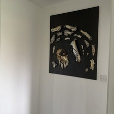 handmade mask painting on