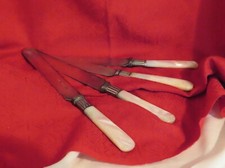 ANITQUE MOTHER OF PEARL TABLE