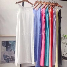 New Lady Cotton Silk Slips