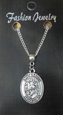 St George Pendant Necklace 18"