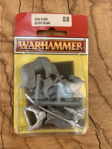Warhammer high elf silver helm - high,