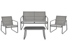 Lounge Set BARREA Steel Grey 4