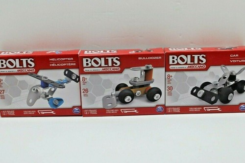 Bolts meccano lot 3 one - lot,