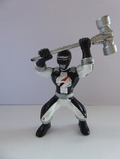 RARE Power Rangers Operations Overdrive Black Ranger Figure (Ideal Cake Topper)
