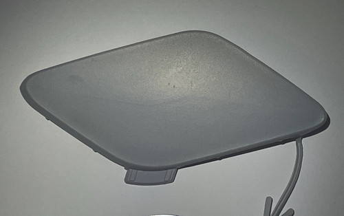 Front bumper tow eye cover - bumper,